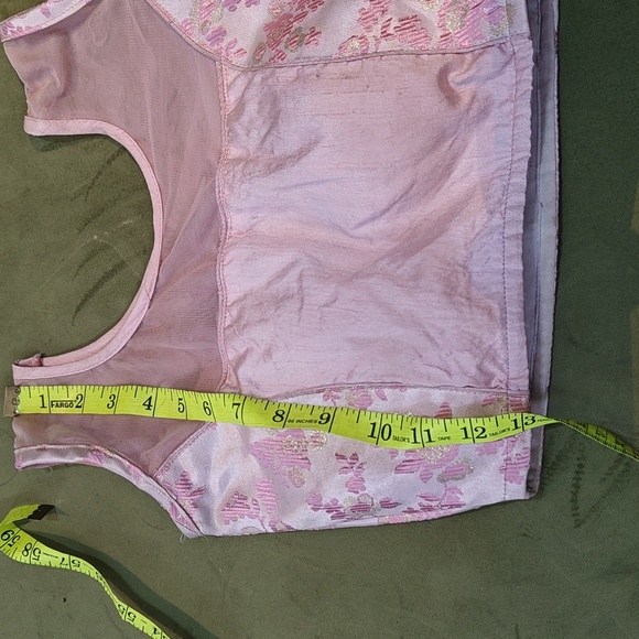 🎁 beautiful Pink lehanga choli girls 10-12years - Picture 5 of 6